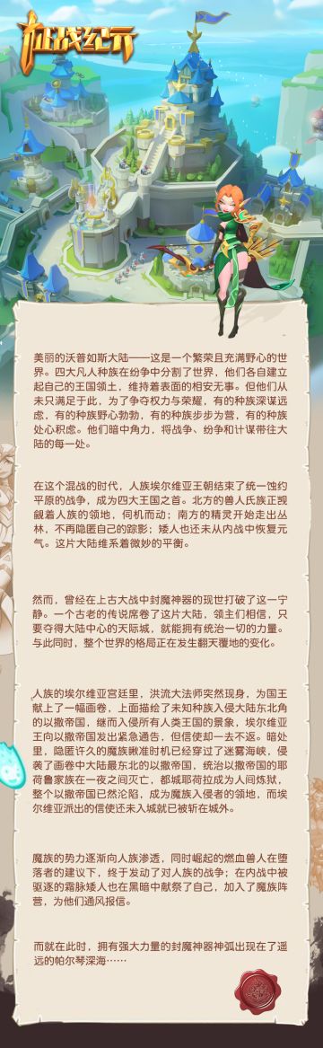 【世界观】沃普如斯大陆从不相信弱者（一）