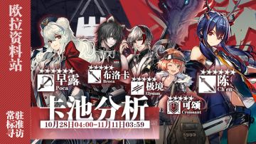 【卡池测评】10.28卡池分析：这些个干员我值不值得抽？