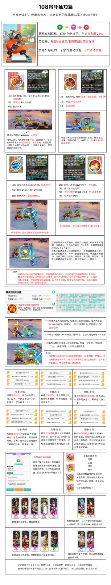 108将——呼延灼攻略