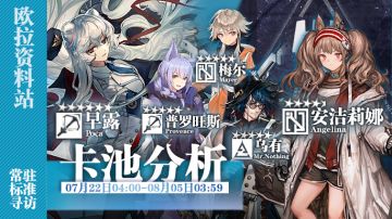 【卡池测评】7.22卡池分析：这些个干员我值不值得抽？