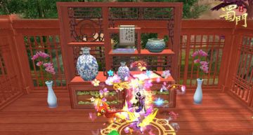 蓬莱仙境 《蜀门手游》打造绝美仙府领专属称号