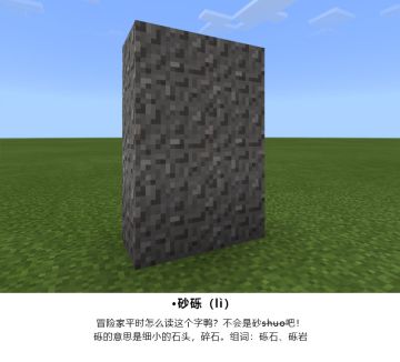 《我的世界》里的生僻字你认识几个？认得3个就是大神！