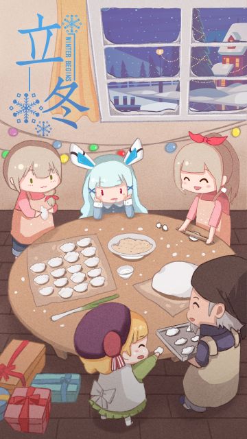 【立冬】天气渐凉，守护者们记得保暖呀~