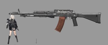 AN94-异界银狼 概念设计大公开