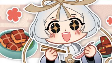 【忘川风华录手书】使君的 Hungry Meme