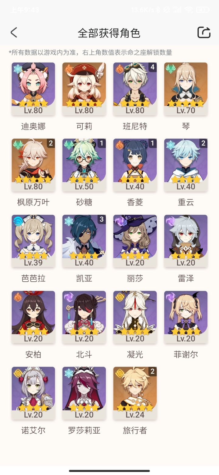 3命凯亚做主C可以吗,和神里差的多吗?截图