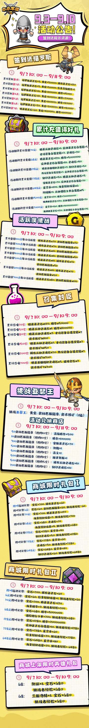 【帕诺普巡查报告-9.3活动更新&维护预告！】