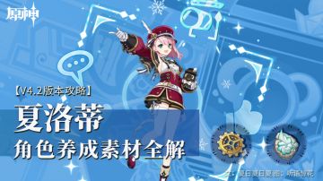 原神·资源获取丨角色养成素材全解——夏洛蒂