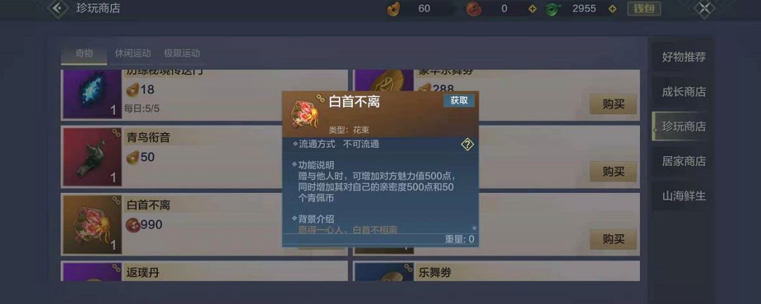妄想山海白首不离花束怎么做截图