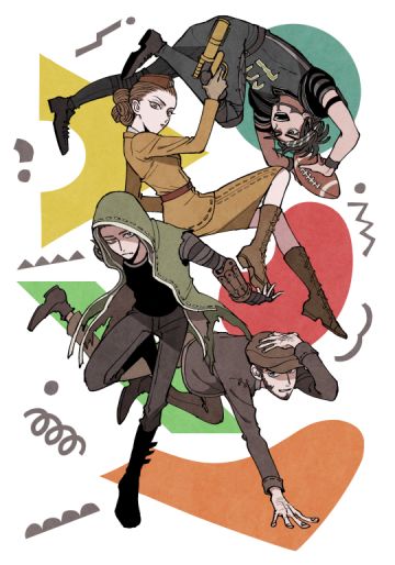 #角虫的腿部挂件#帅酷炫大赛入选者们（来源：@コツ）