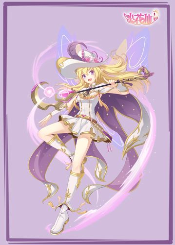 颜值即正义，魔法少女黛薇薇空降《小花仙》手游