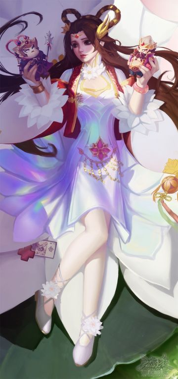 [手绘漫画] 【绘图】三国杀同人绘画-貂蝉