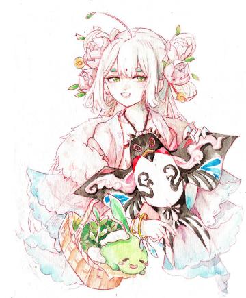 【同人作品】绿豆汤《去放风筝吧！》