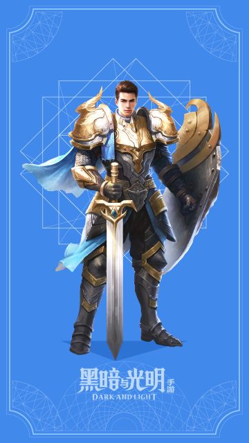 《黑暗与光明》手游四大种族曝光！帅哥萝莉应有尽有！