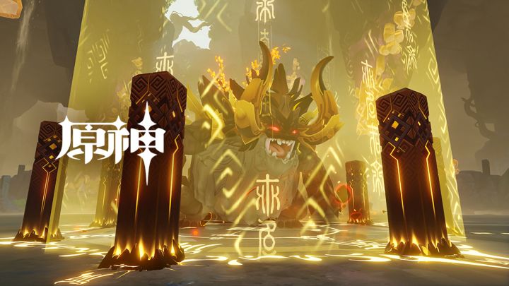 潜心雕龙——《原神》若陀龙王创作的幕后截图