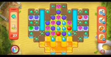 【梦幻花园】攻略（第5081关）