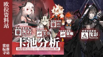 【卡池测评】8.5卡池分析：这些个干员我值不值得抽？