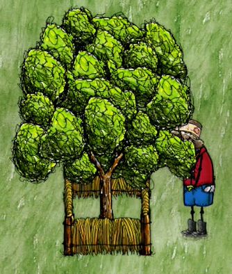 粪桶、袋子、防砍树木围栏、摇钱树种植！3.18更新