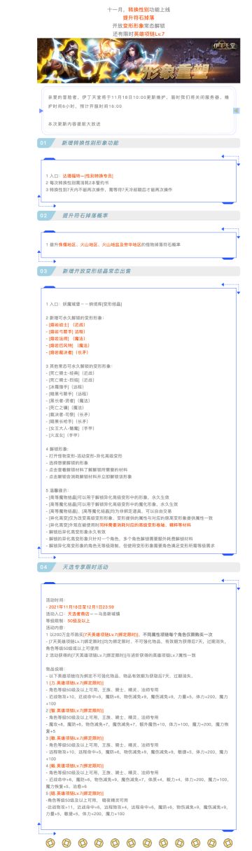 |伊丁天堂|应许之岛更新及活动公告