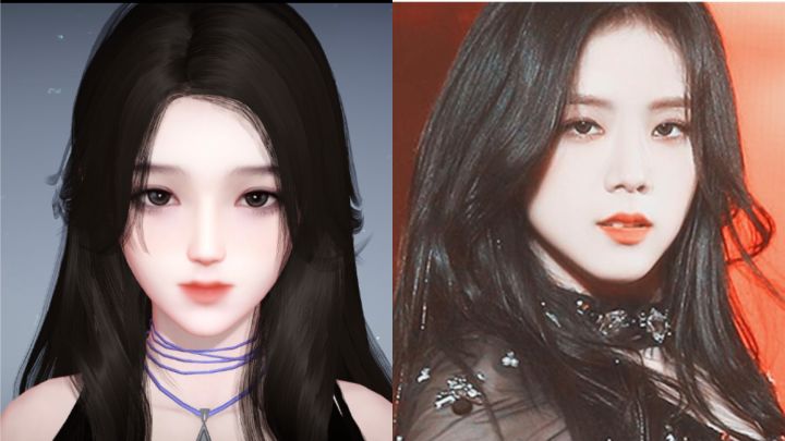 【天谕】BLACKPINK金智秀丨印象仿捏截图