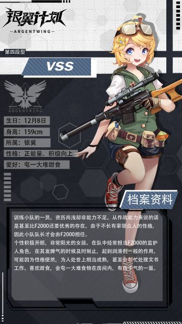 【人事档案】训练小队生活委员——VSS上阵