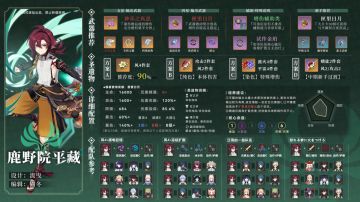 原神·角色测评~图鉴一览系列——鹿野院平藏