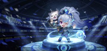 全新神话小小英雄【EDG 银龙骑士 小小佐伊】闪亮登场！