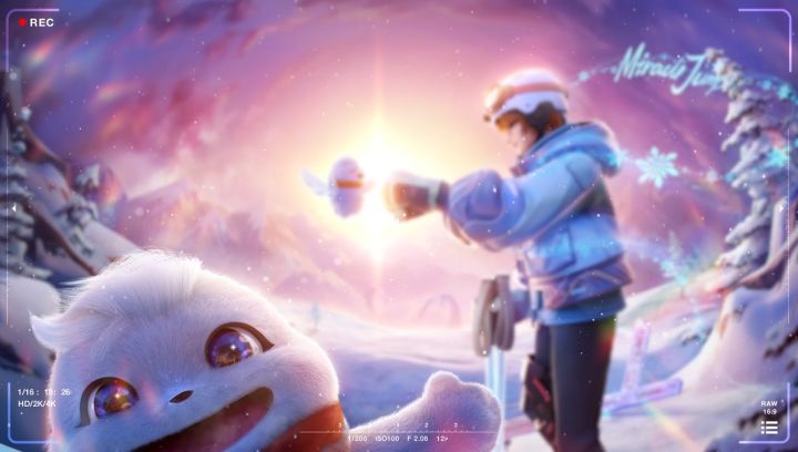 《关于雪米滑雪前要自拍这件事》截图