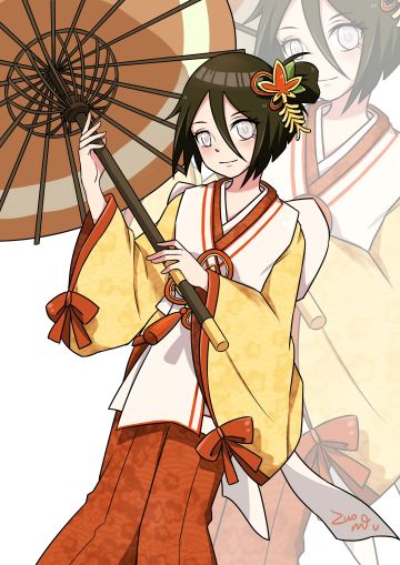 【板绘】和服花火