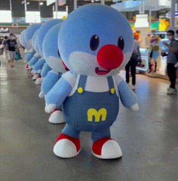 摩尔庄园ChinaJoy返图集合！小摩尔跳舞High翻天~