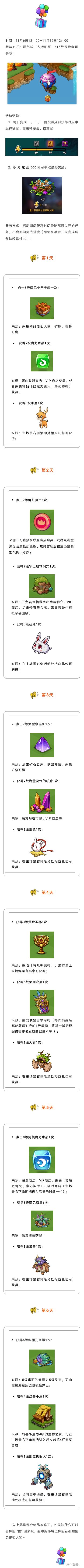 【攻略】冰雪的约定任务活动！6日狂欢秘籍