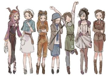 #角虫的腿部挂件#今天是元气满满的第五女子组！（来源：@k'eyra）