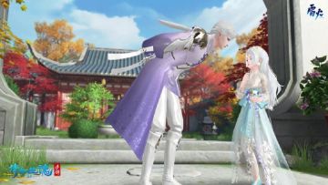 倩女手游时装盲盒霜林醉缤纷上架，五种颜色任君邂逅！