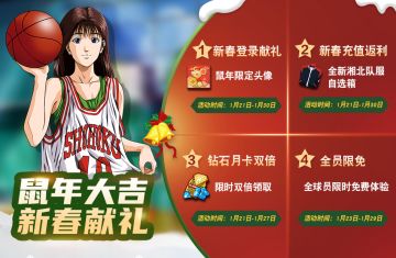 登录献礼“鼠”你最红 『新春大作战』主题活动开启