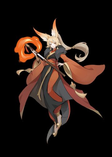 【山海图鉴】角色设定——犰狳（萌萌的兔耳娘来袭）