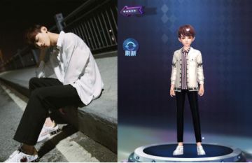 想当男神？《劲舞团》手游教你白敬亭的时尚搭配