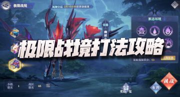 魂师对决：第二期魂师大赛极限战境打法攻略！又是尘心白虎的舞台！
