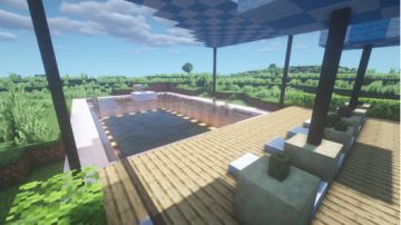 抓住夏日的尾巴~一起来泳池里玩耍吧！