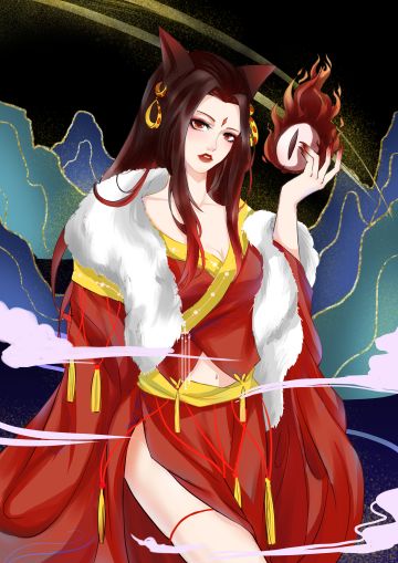 【玩家投稿】妖兽“类”——同人画