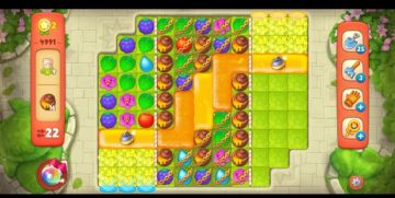 【梦幻花园】攻略（第4991关）