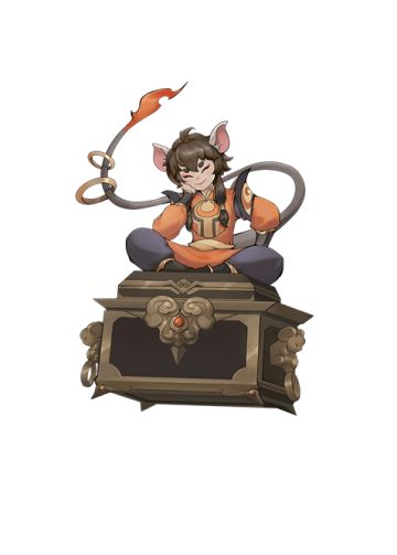 【山海图鉴】角色设定——耳鼠（竹鼠）