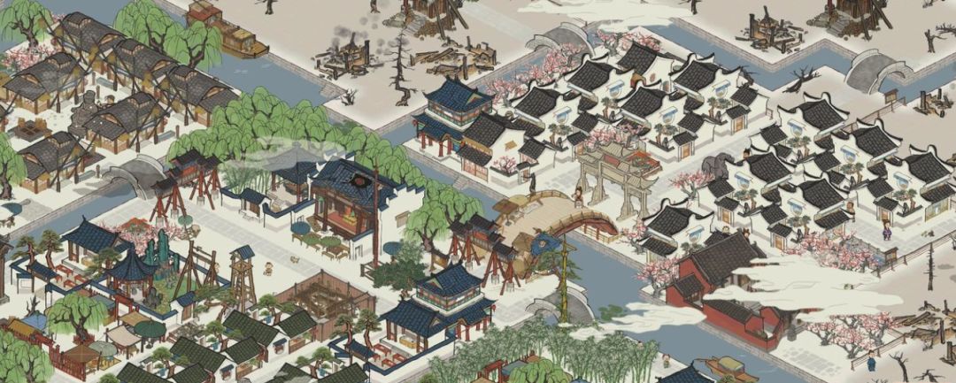 江南百景图探险桃花坞石边花丛在哪截图