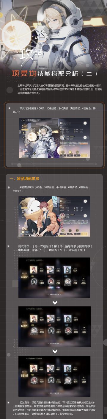 🎬【项灵均技能搭配分析（二）】🎬