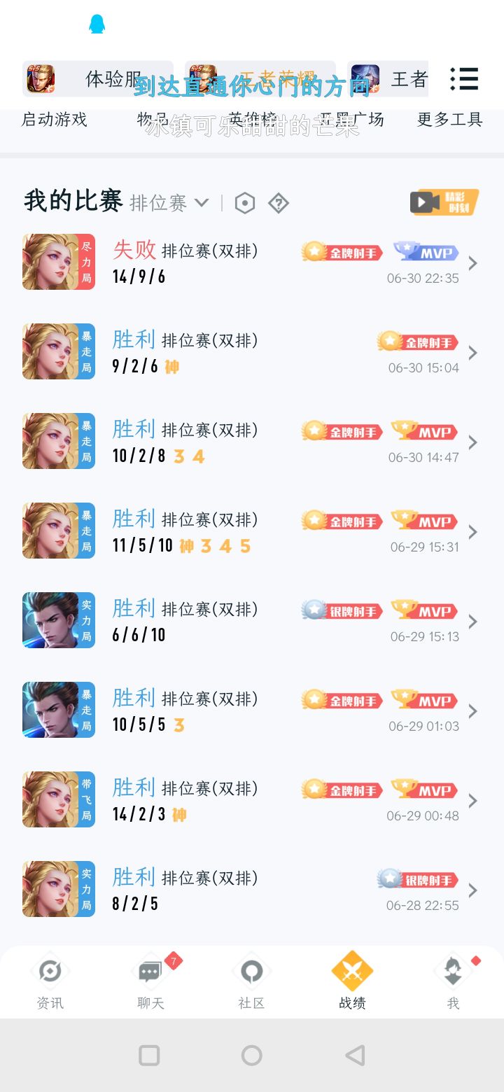 找一个双排辅助截图