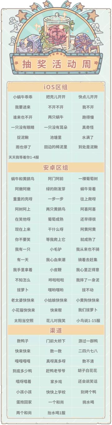 本期活动|0423抽奖嘉年华上线，三山五园专属贵重品来啦！