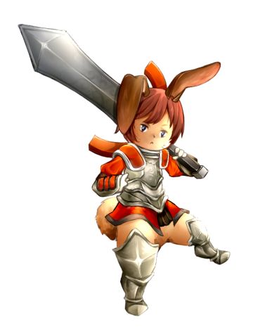 兔兔 原画未完成图