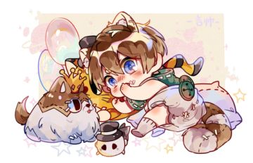 #角虫的腿部挂件# 一只幼儿奈布（源：Lof @言帅）