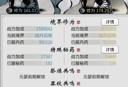 为什么我磕的密药多,小药也多还是比别人低截图