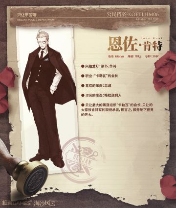 【公民档案 - KOETLHM 06】卡勒瓦的领袖 恩佐·肯特