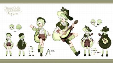 绿色果子与美术大大之间的诗意碰撞👉手稿来咯！